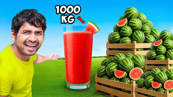 Watermelon Juice Making Challenge - 1000 Kg Watermelons | ठंडा- ठंडा तरबूज का जूस 😍