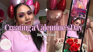 Creating a Valentine’s Day Inspired look for V-Day “24” Vol. 2