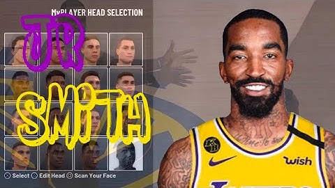 JR SMITH 2K20 FACE CREATION
