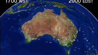 24 hours in Australia's airspace