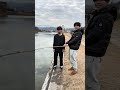 なに釣ってるんですか？男！でもタイプじゃないからいーらない/川に落ちる#おもしろ