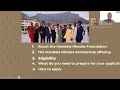 Mandela Rhodes Scholarship Information Session | Beta Mentor Africa