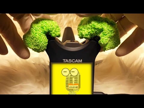 【ASMR】つぶつぶ粘土スライム、プレイフォームの音フェチ！Playfoam Cruchy Slime