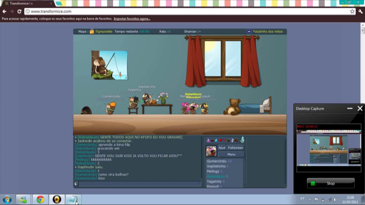 Tribo 'Clubinho Dos Mitos' Transformice.