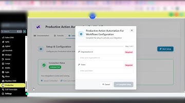 Productive Actions Automation for Workflows: Complete Setup Tutorial