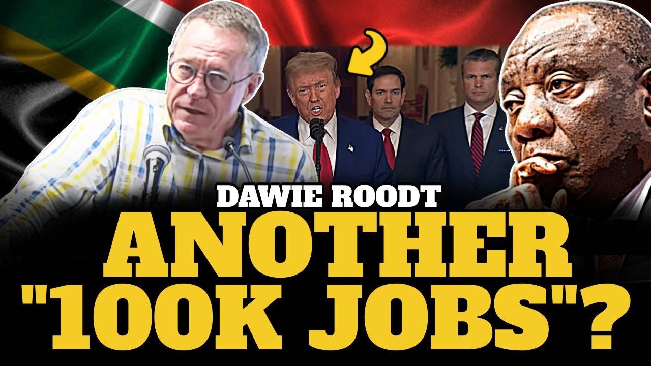 🧨 [MASSIVE JOB LOSSES LOOM] – Dawie Roodt BREAKS DOWN Trump Tariff ...
