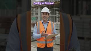 Quality of Cement is very important for the strength #civilengineering #construction #engineering