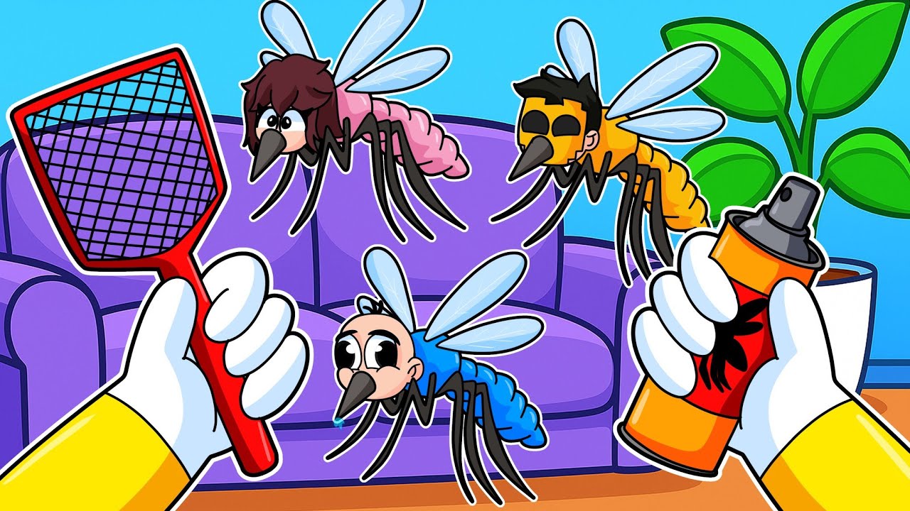 Jugamos MOSQUITOS vs HUMANOS en Roblox!