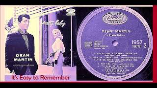 Dean Martin - It&#39;s Easy to Remember &#39;Vinyl&#39;