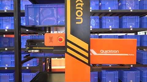 Work bin picking AGV from Quicktron