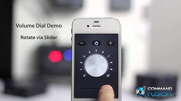 Volume Dial Demo - CommandFusion iViewer