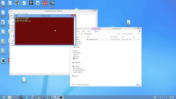 How to Make a Game in Batch Episode 1!