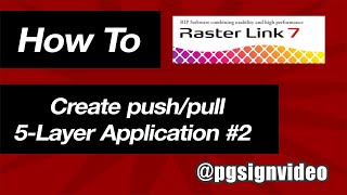 Create Special Colors / Layers / Passes Short Version #2 Print: FIVE-Layer / Two-Side Graphic