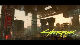 Ciudad inspirada en CYBERPUNK 2077 - Time lapse BLENDER