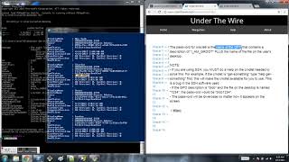 UnderTheWire Oracle Walkthrough