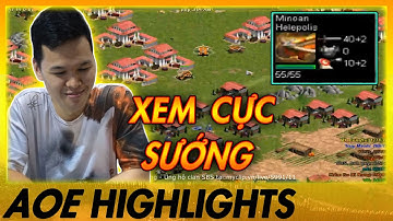 CỰC ĐÃ MẮT với SIÊU PHẨM BẸT THẦN ĐỜI 4 của Chim Sẻ Đi Nắng | AoE Highlights
