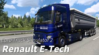 Renault E-Tech | Euro Truck Simulator 2 | No Commentary Gameplay