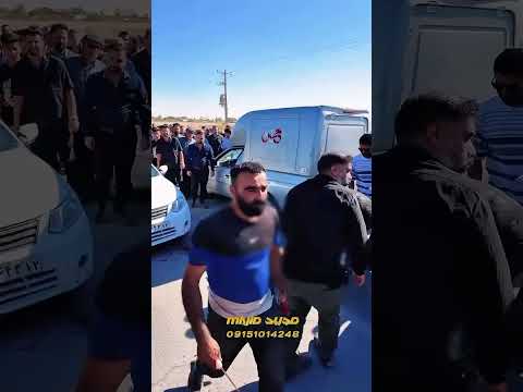 مراسم تشییع پیکر محسن اسدی مربی کراسفیک خراسان