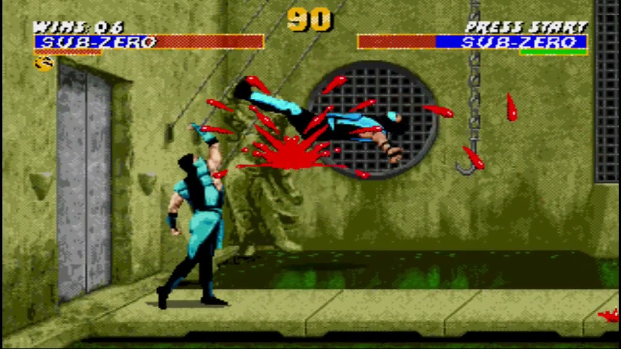 Ultimate Mortal Kombat Trilogy (Genesis) - Klassic Sub-Zero UMK3 - Hardest - No Continues