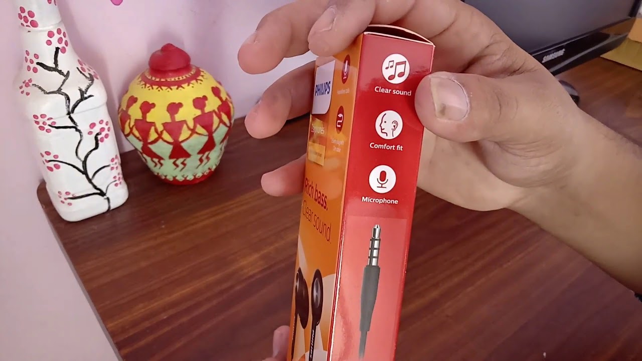 Philips SHE1505BK In Ear Wired Earphones With Mic @ RS 140 | Unboxing | Nirav Joshi |