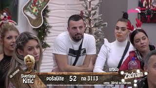 Zadruga 3 - Mensur Se Po Prvi Put Obratio Zadrugarima, Spomenuo Vladimira - 22.12.2019.