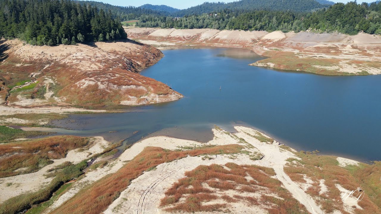 Lokvarsko jezero - 30% napunjeno
