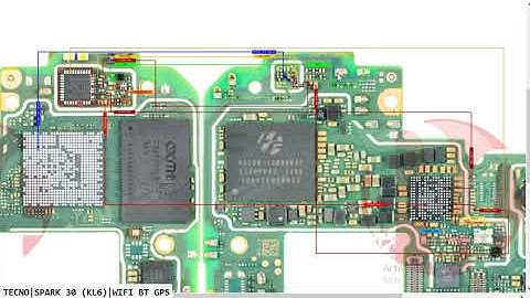 TECNO SPARK 30 KL6 WiFi Bluetoth Hotspot NOT Open Problem Ways Hardware Solution #borneoschematic #g