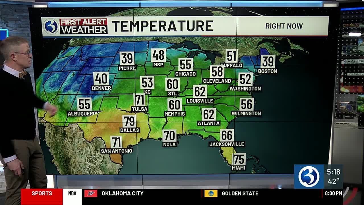 FORECAST: Upcoming storm Sunday night - YouTube