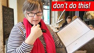 10 Things To KNOW about Restaurants ETIQUETTE in Paris screenshot 2