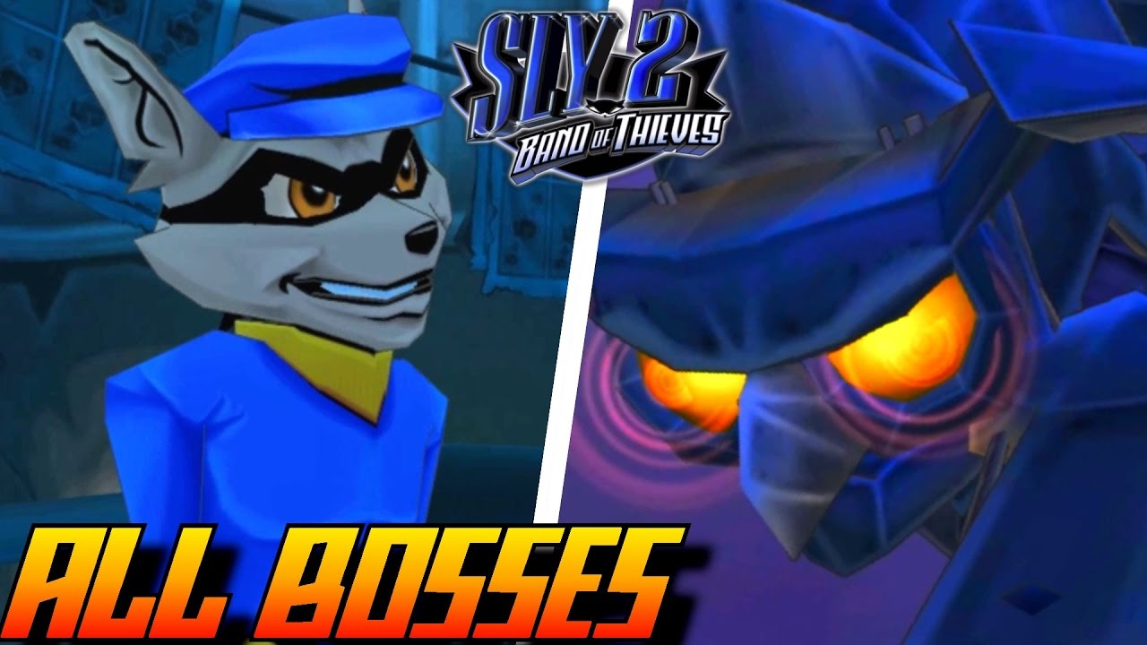 Sly 2: Band of Thieves - All Bosses (No Damage) 