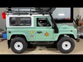 MN D90 Land Rover Defender with scale 3D printed steel rims and more!