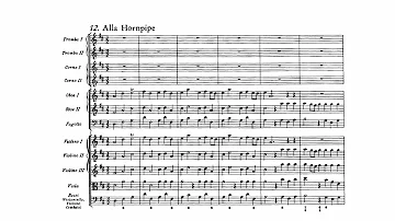 Händel: Water Music Suite No. 2 in D major, HWV 349 (with Score)