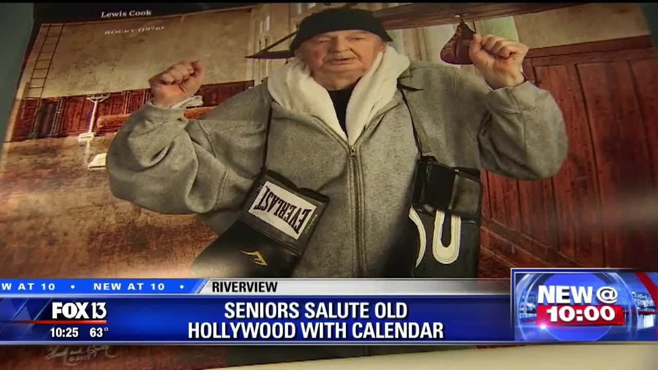 Retirees recreate classic scenes for calendar