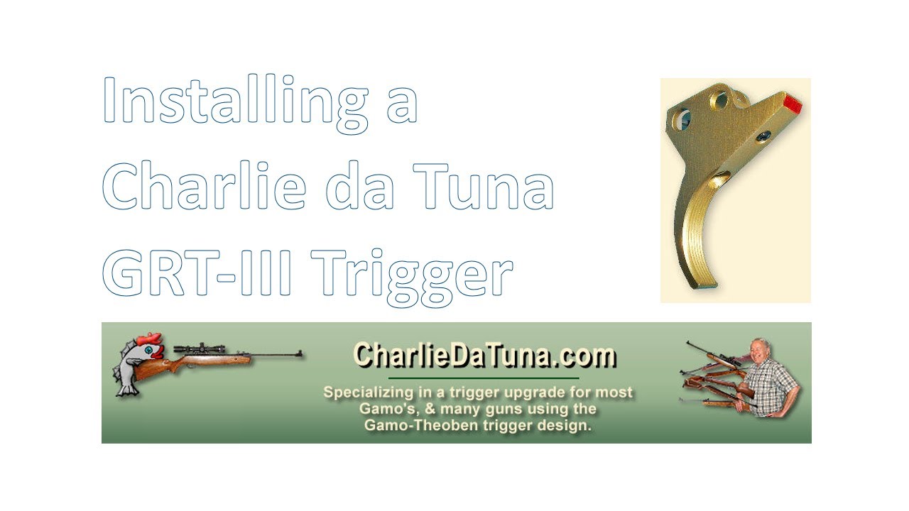 Crosman Quest - installing a Charlie da Tuna GRTIII trigger - YouTube, image size:1280x720