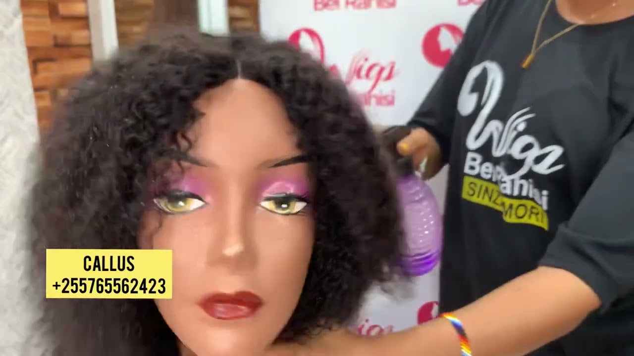 JINSI YAKUTENGENEZA MAWIMBI KWENYE NYWELE AINA YA WATERWAVE