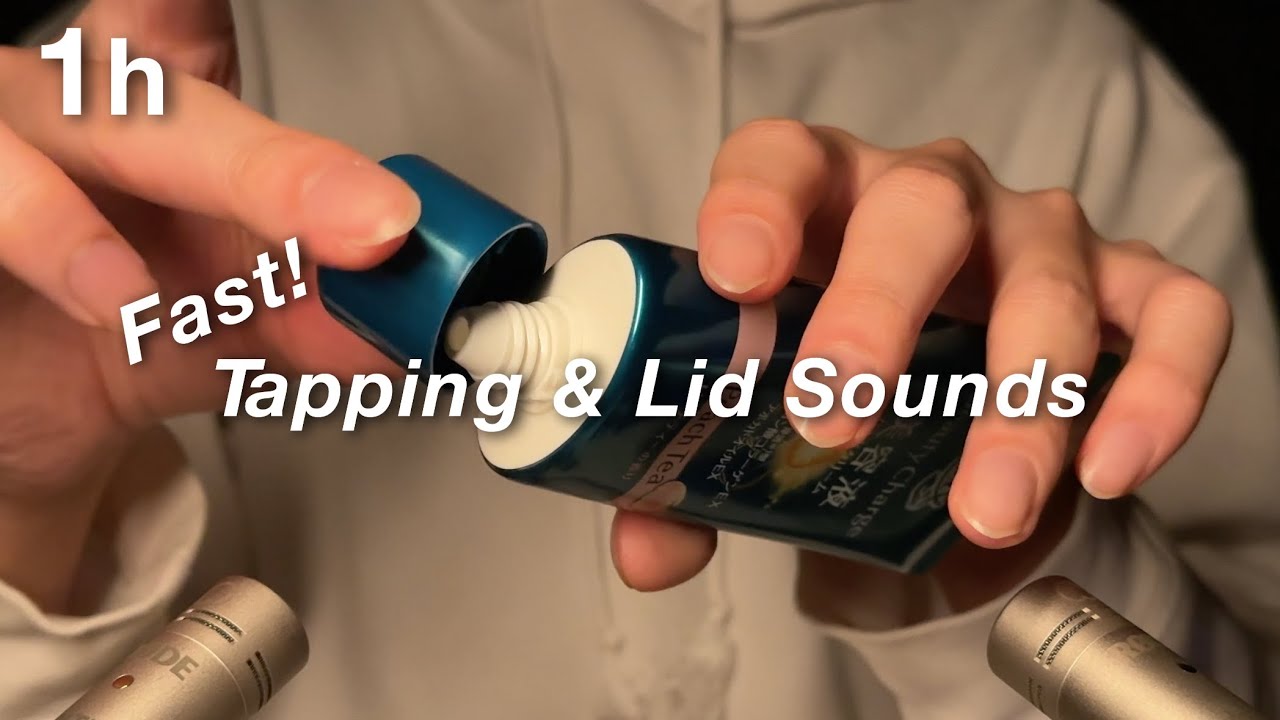 ACMP Быстрое Постукивание и Звуки Крышек | 1 Час для Сна / Работы / Отдыха (No Talking)