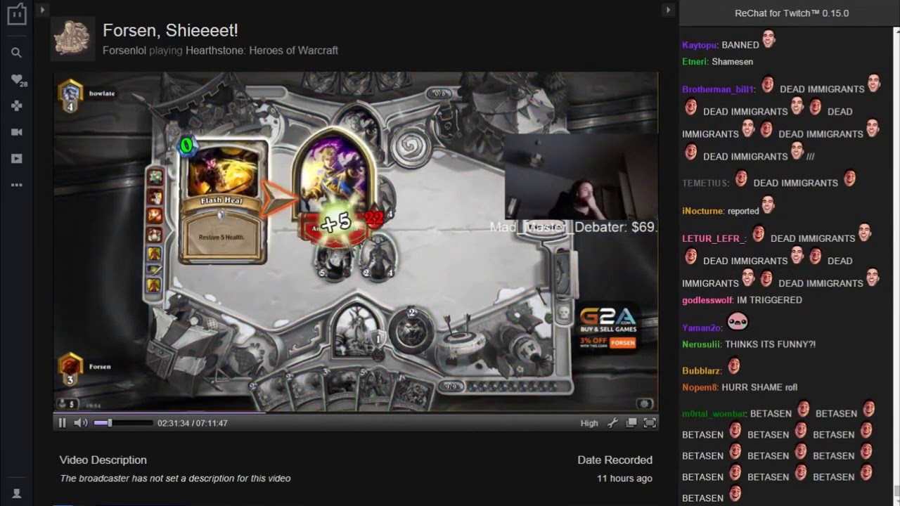 Forsen laughing at dead baby YouTube