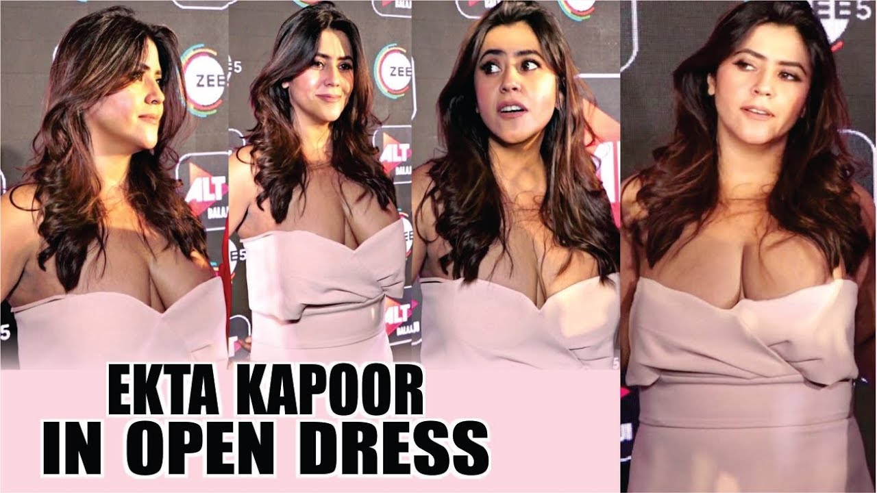 Ekta kapoor oops moment