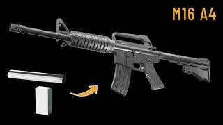 Modeling M16  in 3D | Blender