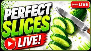perfect slice cutting, perfect slices, 🌶️🍉🍌🥭🥔 screenshot 5