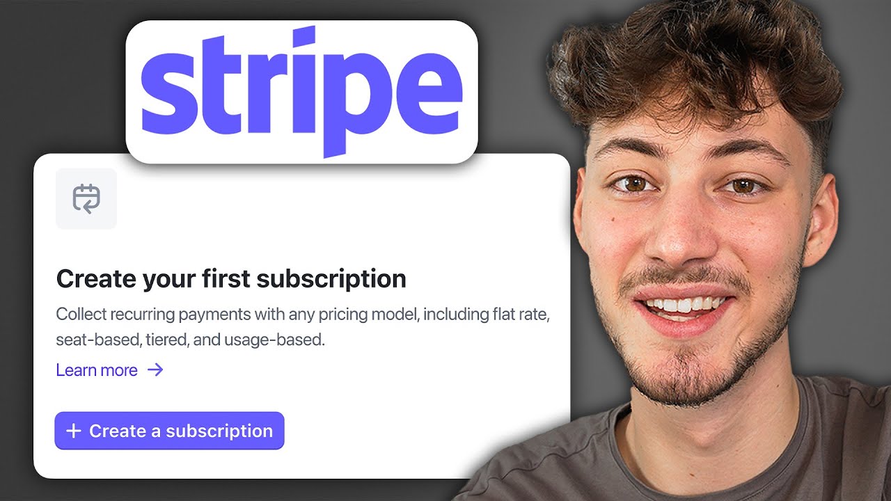 How To Create Subscriptions On Stripe (2025 Updated Tutorial) - YouTube