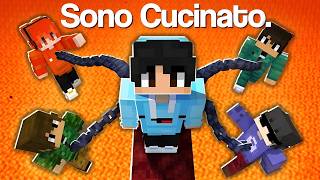 Posso Finire Minecraft HORROR Mentre Sono INCATENATO a degli idioti? | Minecraft Horror ITA