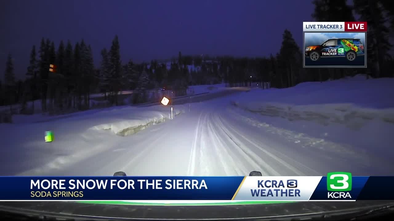 Snow continues to impact California Sierra travel | Updates at 6 a.m. March 6, 2025