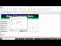 Excel me banaye Automatic Excel Form bilkul aasan tarika se dekhe Pura video.
