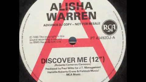 Alisha Warren - Discover Me
