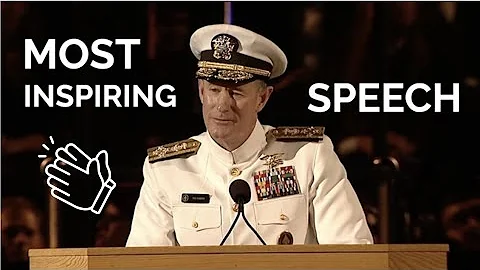 The Most INSPIRING Speech Ever - If You Want to Change the World, Start Off by Making Your Bed