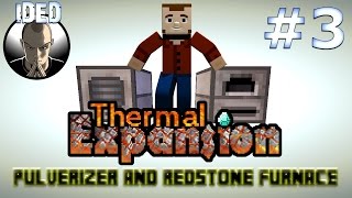 Thermal Expansion Tutorial - Pulverizer, Redstone Furnace with setup guide - Minecraft Mod