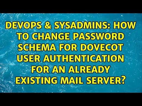How to change password schema for Dovecot user authentication for an already existing mail server?