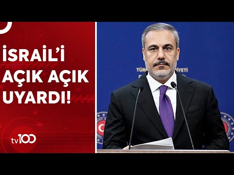 Hakan Fidan: Ya Büyük Bir Savaş Çıkacak Ya Da Büyük Bir Barış Çıkacak | TV100 Haber