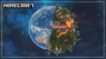 Minecraft Timelapse: Minecraft Planet - Cubeworld